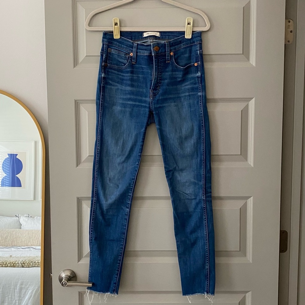 Madewell 9” High Rise Skinny Jeans